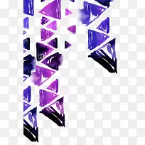 紫色三角形几何墙纸彩色三角形-空若网 紫色三角形几何墙纸彩色三角形-空若网