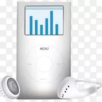 iPod mp3播放器-PNG材料耳机-空若网 iPod mp3播放器-PNG材料耳机-空若网