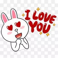 �߱�ǩandroid kelinci Lucu-line-������