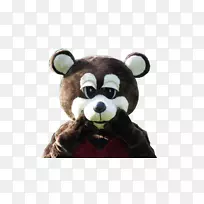 鼻子填充动物&可爱的玩具吉祥物-熊套装-空若网 鼻子填充动物&可爱的玩具吉祥物-熊套装-空若网