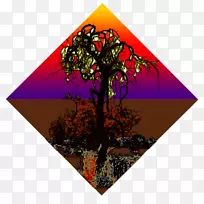 树-Calligram-空若网 树-Calligram-空若网