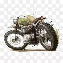 ĦÍгµ»æ»ÒÕÊõË®²Ê»²åͼÊÖ»æÄ¦Íгµ-¿ÕÈôÍø ĦÍгµ»æ»ÒÕÊõË®²Ê»²åͼÊÖ»æÄ¦Íгµ-¿ÕÈôÍø