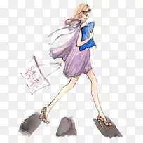 时装插画.模型-空若网 时装插画.模型-空若网