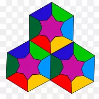 镶嵌对称形状线型-空若网 镶嵌对称形状线型-空若网