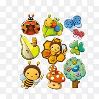 昆虫蟋蟀剪贴画.卡通昆虫-空若网 昆虫蟋蟀剪贴画.卡通昆虫-空若网