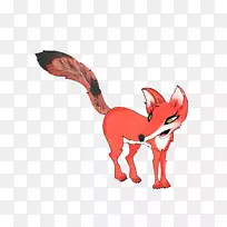 红狐动画剪贴画材料-空若网 红狐动画剪贴画材料-空若网