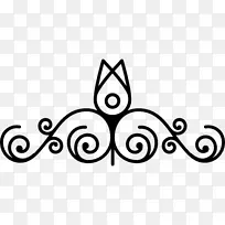 对称花卉设计装饰画设计-空若网 对称花卉设计装饰画设计-空若网