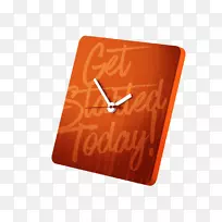 时钟字体设计-空若网 时钟字体设计-空若网