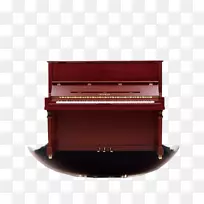数字钢琴电子钢琴-钢琴棕色阴影-空若网 数字钢琴电子钢琴-钢琴棕色阴影-空若网