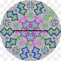 万花筒视觉艺术对称圆图案圆-空若网 万花筒视觉艺术对称圆图案圆-空若网