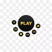 Web按钮用户界面图标-黑色按钮-空若网 Web按钮用户界面图标-黑色按钮-空若网