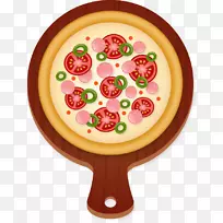 意大利比萨饼.披萨材料盘-空若网 意大利比萨饼.披萨材料盘-空若网