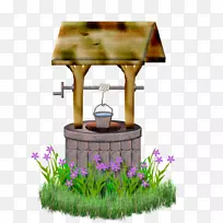 花园水井博客剪辑艺术-花园-空若网 花园水井博客剪辑艺术-花园-空若网