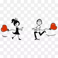 初恋画纸-爱情插图-空若网 初恋画纸-爱情插图-空若网