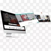 电脑显示器多媒体广告设计-空若网 电脑显示器多媒体广告设计-空若网