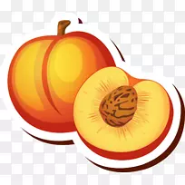 桃花卡通画夹艺术-卡通桃子1-空若网 桃花卡通画夹艺术-卡通桃子1-空若网