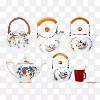 茶壶咖啡杯茶壶餐具.水壶-空若网 茶壶咖啡杯茶壶餐具.水壶-空若网