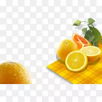 柠檬-石灰饮料碳酸饮料-垫子上的柠檬-空若网 柠檬-石灰饮料碳酸饮料-垫子上的柠檬-空若网