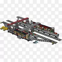 火车站轨道运输乐高建筑成套列车-空若网 火车站轨道运输乐高建筑成套列车-空若网