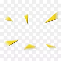 角材质黄色壁纸.三角形浮动材料-空若网 角材质黄色壁纸.三角形浮动材料-空若网