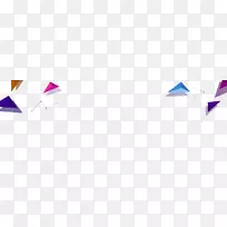 纸徽标领带字体三角形浮动材料-空若网 纸徽标领带字体三角形浮动材料-空若网