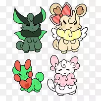 卡通食品开花植物剪贴画-叶-空若网 卡通食品开花植物剪贴画-叶-空若网