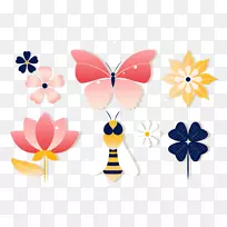 蝴蝶昆虫蜂夹艺术昆虫蝴蝶和蜜蜂-空若网 蝴蝶昆虫蜂夹艺术昆虫蝴蝶和蜜蜂-空若网