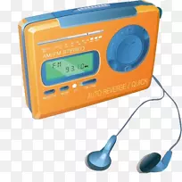 插画-收音机-空若网 插画-收音机-空若网