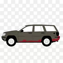 轿车雷诺克利奥斯巴鲁油罐车弗里兰德奥迪R8-灰色汽车侧-空若网 轿车雷诺克利奥斯巴鲁油罐车弗里兰德奥迪R8-灰色汽车侧-空若网