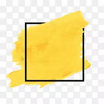 水彩画剪贴画.黄色画法-空若网 水彩画剪贴画.黄色画法-空若网
