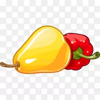 贝尔胡椒亚洲梨蔬菜-空若网 贝尔胡椒亚洲梨蔬菜-空若网