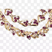 紫水晶手链项链身体珠宝项链-空若网 紫水晶手链项链身体珠宝项链-空若网