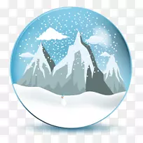 雪球图-蓝色雪球-空若网 雪球图-蓝色雪球-空若网