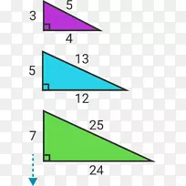 三角数毕达哥拉斯定理毕达哥拉斯三重数学-三角形-空若网 三角数毕达哥拉斯定理毕达哥拉斯三重数学-三角形-空若网