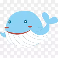 鲸鱼卡通插图.卡通鲸-空若网 鲸鱼卡通插图.卡通鲸-空若网