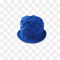 针织帽.蓝色针织帽-空若网 针织帽.蓝色针织帽-空若网