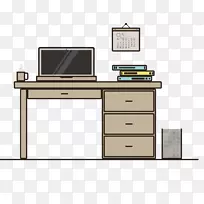 台式电脑下载-棕色电脑桌-空若网 台式电脑下载-棕色电脑桌-空若网