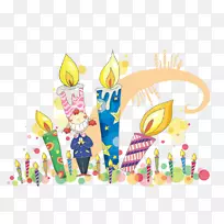 生日蛋糕蜡烛-生日-空若网 生日蛋糕蜡烛-生日-空若网