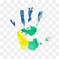 塑料手指有机体绿松石-空若网 塑料手指有机体绿松石-空若网