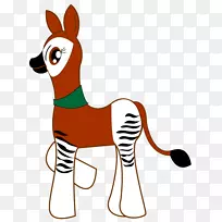 卡通线颈野生动物剪贴画线-空若网 卡通线颈野生动物剪贴画线-空若网