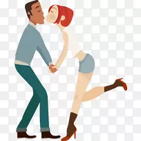 手绘图案爱好者接吻-空若网 手绘图案爱好者接吻-空若网