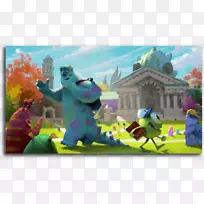 詹姆斯p.沙利文怪物公司迈克和苏利去营救!皮克斯概念艺术-空若网 詹姆斯p.沙利文怪物公司迈克和苏利去营救!皮克斯概念艺术-空若网