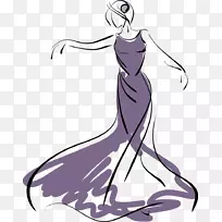 婚纱新娘插图.手绘材料新娘-空若网 婚纱新娘插图.手绘材料新娘-空若网