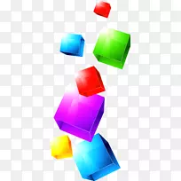 彩色立方体-空若网 彩色立方体-空若网