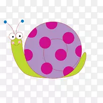 昆虫爬行动物正交天-彩色卡通昆虫蜗牛-空若网 昆虫爬行动物正交天-彩色卡通昆虫蜗牛-空若网