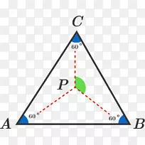 等边三角形点三角形中心三角形-空若网 等边三角形点三角形中心三角形-空若网