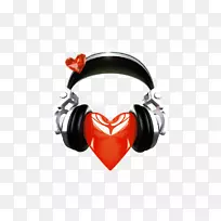 爱的皇室-免费光盘骑师插图-创意耳机免费的爱情垫-空若网 爱的皇室-免费光盘骑师插图-创意耳机免费的爱情垫-空若网