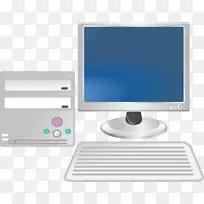 工作站台式计算机剪贴画.计算机-空若网 工作站台式计算机剪贴画.计算机-空若网