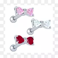 红宝石耳环体珠宝银红宝石-空若网 红宝石耳环体珠宝银红宝石-空若网