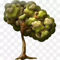 树画剪贴画-树-空若网 树画剪贴画-树-空若网